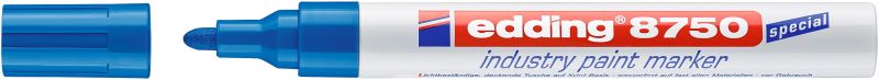 Lackmarker edding 8750 industry paint marker, 2-4 mm, blau