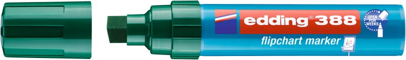 Flipchartmarker edding 388, 4 - 12 mm, grün