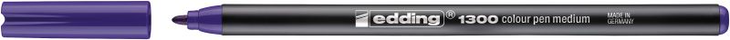 Fasermaler edding 1300 color pen, ca. 2 mm, violett