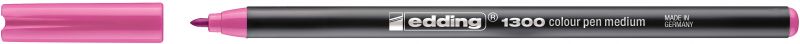 Fasermaler edding 1300 color pen, ca. 2 mm, rosa