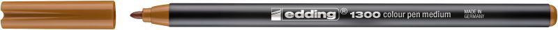 Fasermaler edding 1300 color pen, ca. 2 mm, ocker