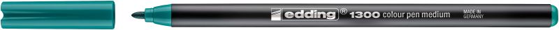Fasermaler edding 1300 color pen, ca. 2 mm, lorbeergrün