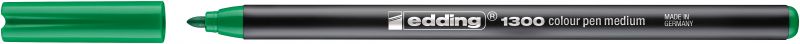 Fasermaler edding 1300 color pen, ca. 2 mm, blassgrün