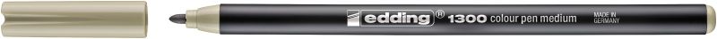 Fasermaler edding 1300 color pen, ca. 2 mm, auster