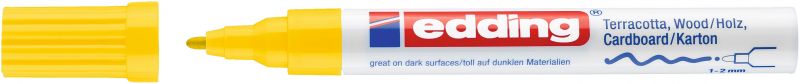 Mattlack-Marker edding 4040 creative, 1-2 mm, gelb