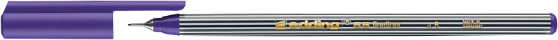Fineliner edding 55 finepen , 0,3 mm, violett