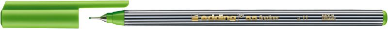 Fineliner edding 55 finepen , 0,3 mm, hellgrün