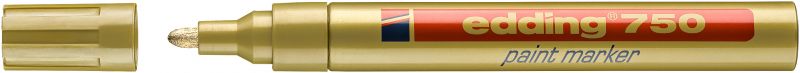 Lackmarker 750, 2 - 4 mm, gold