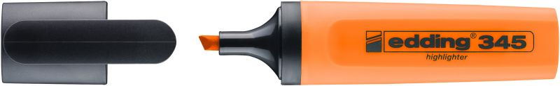 Textmarker edding 345 highlighter, nachfüllbar, orange
