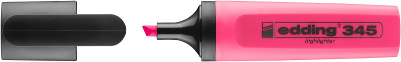 Textmarker edding 345 highlighter, nachfüllbar, rosa