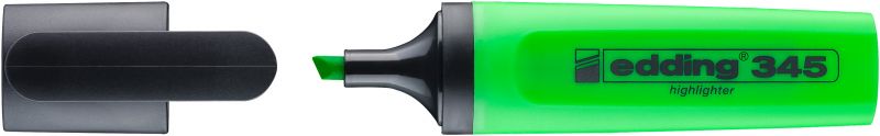 Textmarker edding 345 highlighter, nachfüllbar, hellgrün
