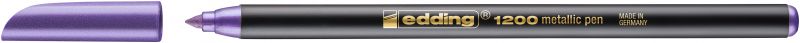 Fasermaler 1200 metallic colourpen, 1 - 3 mm, metallic violett