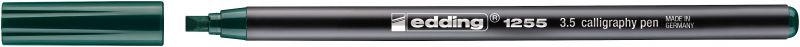 Kalligrafie-Stift edding 1255 calligraphy pen, 3,5 mm, flaschengrün