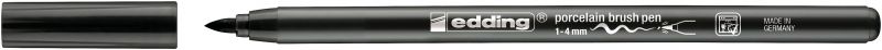 Porzellan-Pinselstift edding 4200, 1 - 4 mm, schwarz