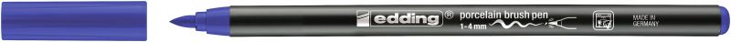 Porzellan-Pinselstift edding 4200, 1 - 4 mm, blau