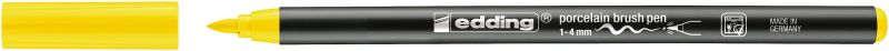 Porzellan-Pinselstift edding 4200, 1 - 4 mm, gelb