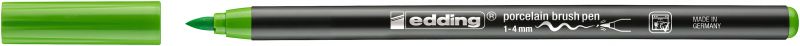 Porzellan-Pinselstift edding 4200, 1 - 4 mm, hellgrün
