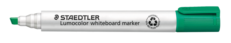 STAEDTLER Lumocolor Whiteboard-Marker 351 B, grün Keilspitze