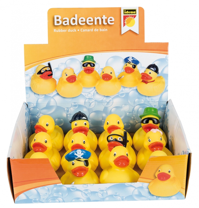 Idena Bade-Ente 6f. sort.
