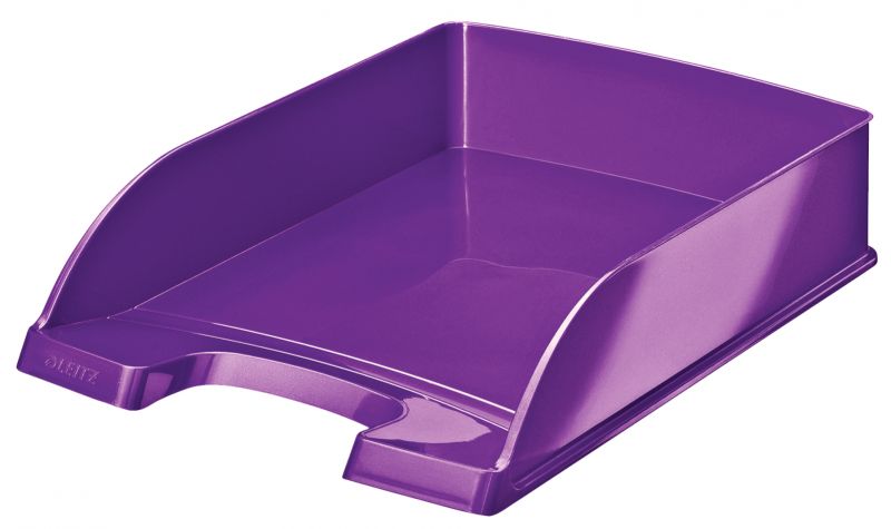 Leitz WOW Briefkorb, A4, violett, 52263062 5er Pack