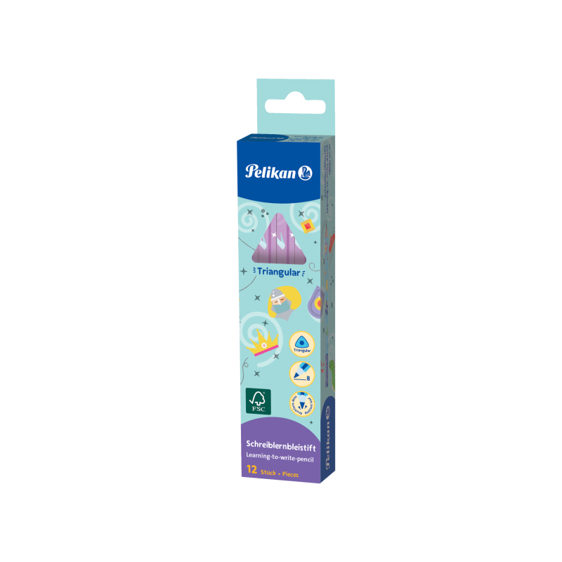 Pelikan Schreiblernbleistift Blau - 12er Pack