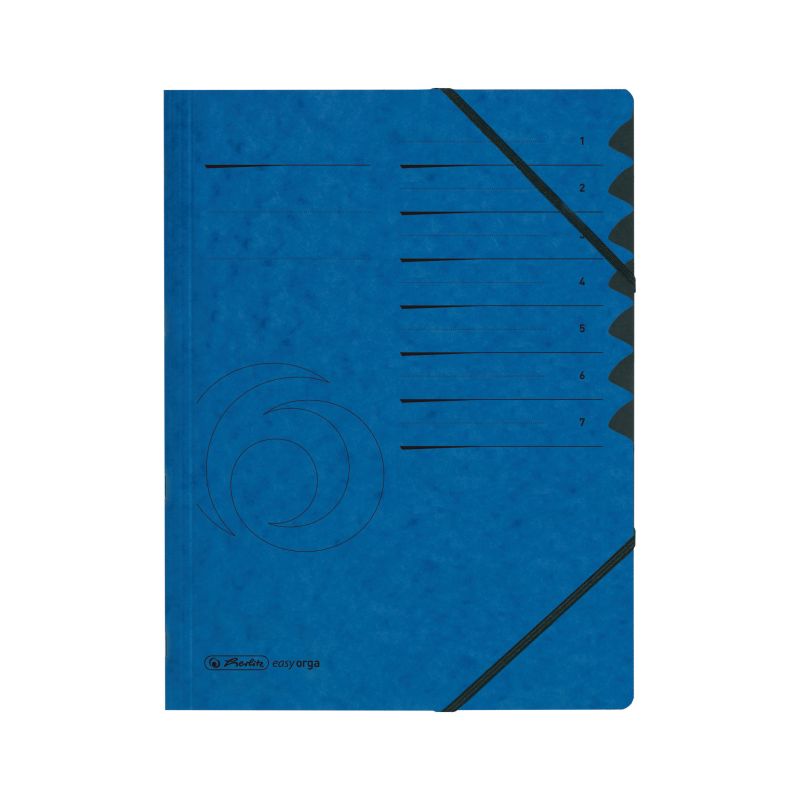 Ordnungsmappe 1-7 Quality blau