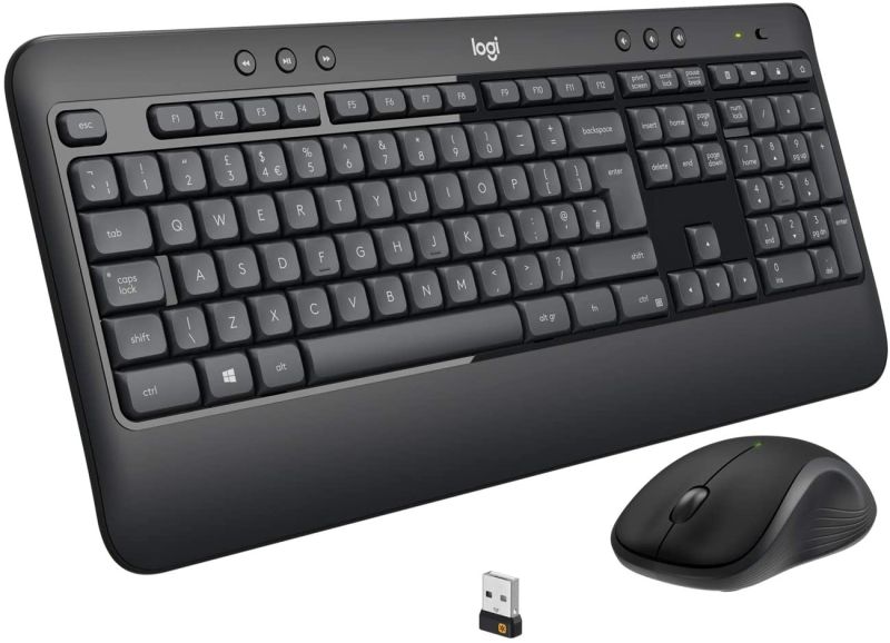 Logitech MK540 Advanced - Tastatur-und-Maus-Set - kabellos - 2.4 GHz - German QWERTZ