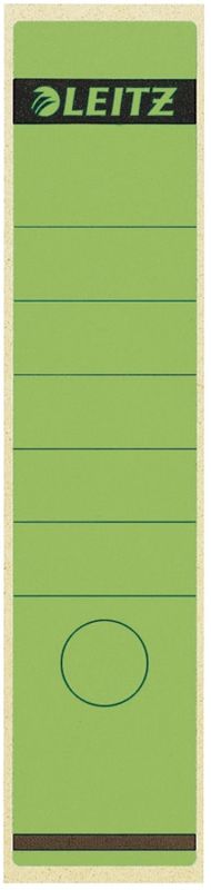 Leitz 1640 Rückenschilder - Papier, lang/breit, 100 Stück, grün