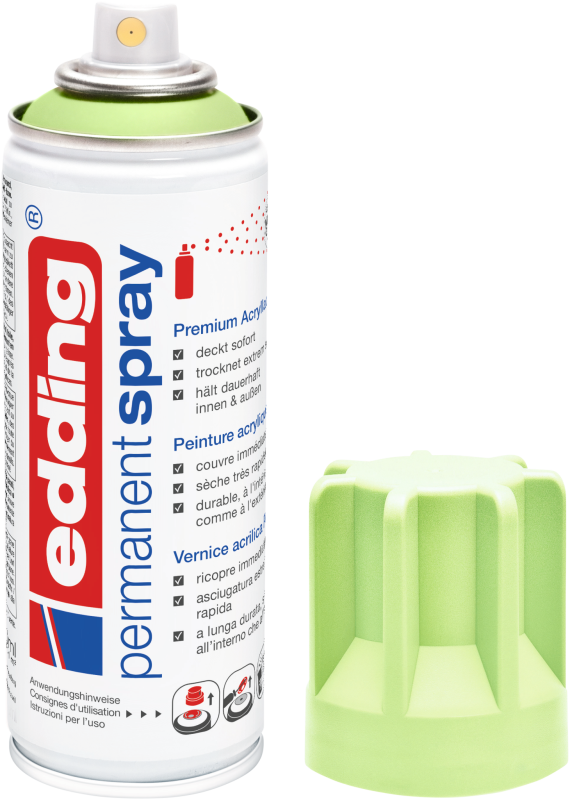 edding 5200 Permanentspray Premium Acryllack pastellgrün matt