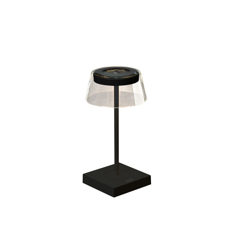 Konstsmide 7816-750 Scilla schwarz LED-Außentischlampe 2.5 W Warmweiß Schwarz