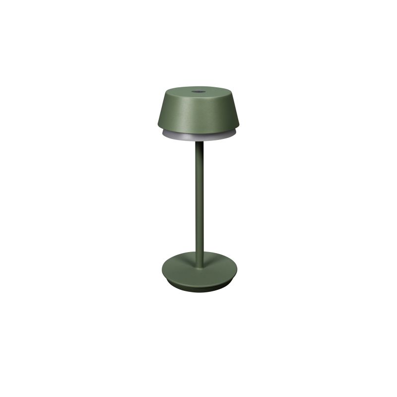 LED USB-Tischleuchte RGBW Lyon in Grün 2,5W 120lm IP54
