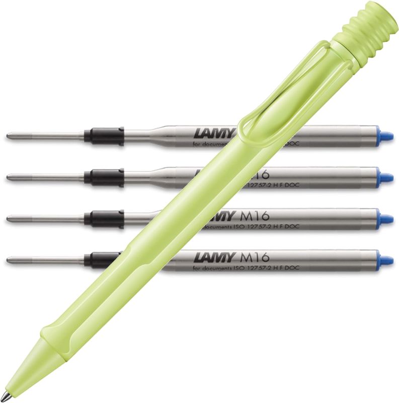 Lamy safari springgreen Kugelschreiber - Bundle mit Minen