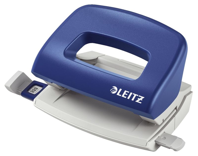 Leitz 5058 Locher NeXXt Klein - 10 Blatt, blau