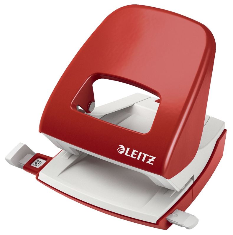Leitz 5008 Bürolocher NeXXt - 30 Blatt, rot