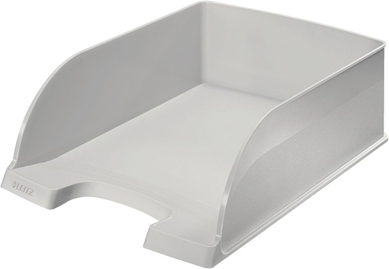 Leitz 5233 Briefkorb Jumbo Plus - A4, extra hoch, Polystrol, grau