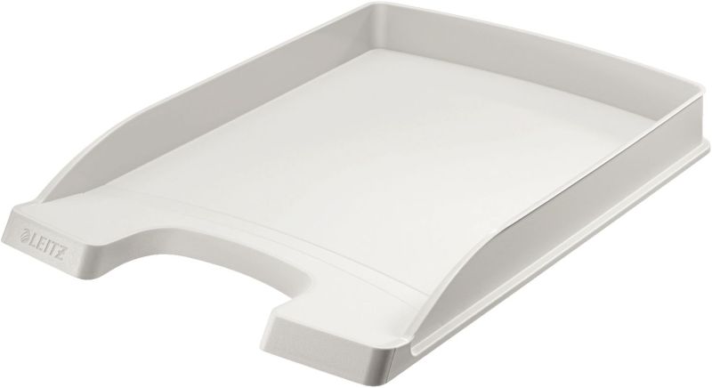 Leitz 5237 Briefkorb Flach Plus - A4, extra flach, Polystrol, grau
