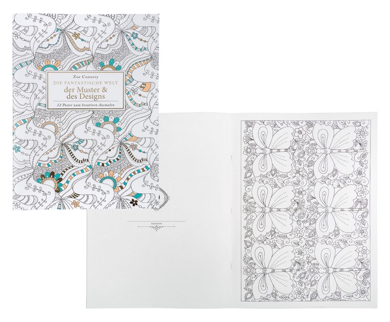 Idena Malbuch Muster &