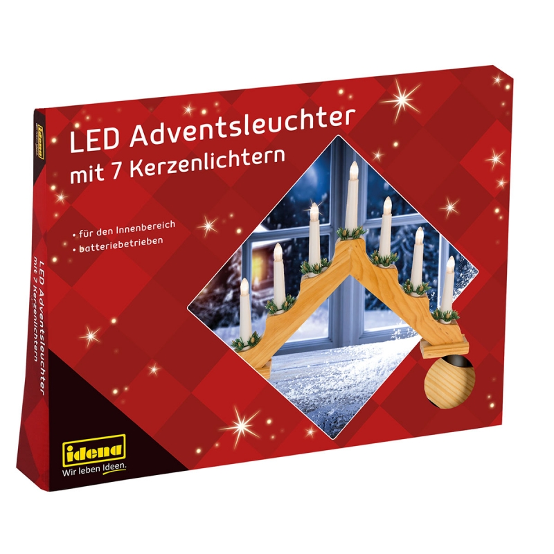 Idena LED Adventsleuchter