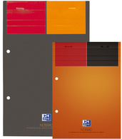 Oxford International Notizblock NOTEPAD, DIN A4+, kariert