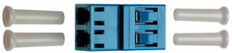 Telegärtner LWL Kupplung 2xLC-Duplex, Multi- und Singlemode