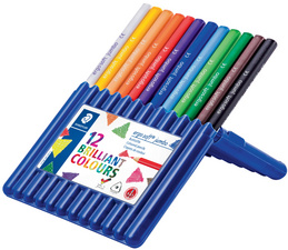 STAEDTLER Dreikant-Buntstift ergosoft jumbo, 6er Etui