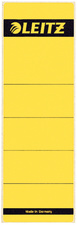 LEITZ Ordnerrücken-Etikett, 61 x 192 mm, kurz, breit, gelb
