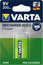 VARTA NiMH Akku Rechargeable Accu, E-Block (6F22)