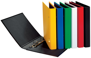 PAGNA Ringbuch Basic Colours, 2 Bügel-Mechanik, weiß