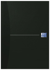Oxford Notizbuch Smart Black - gebunden, DIN A4, kariert