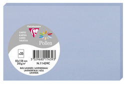 Pollen by Clairefontaine Briefkarte 82 x 128 mm, hellgrau