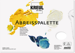 KREUL Abreiß-Farbmisch-Palette SOLO Goya, aus Papier