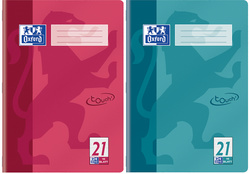 Oxford Schulheft Touch, DIN A4, Lineatur 22, hellblau