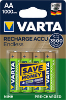 VARTA NiMH Akku RECHARGE ACCU Endless, Mignon AA, 1900 mAh