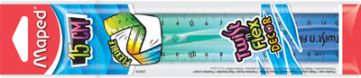 Maped Flachlineal Twistn Flex DECOR, 300 mm, unzerbrechlich